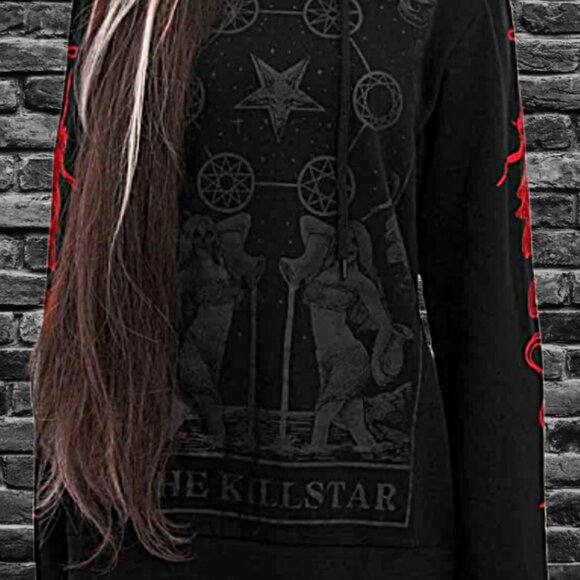 KILLSTAR Oversized Unisex Hoodie - Picture 3 of 6